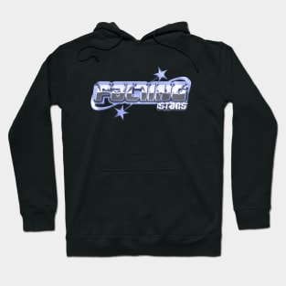 Y2K Streetwear Logo Falling Stars Hoodie